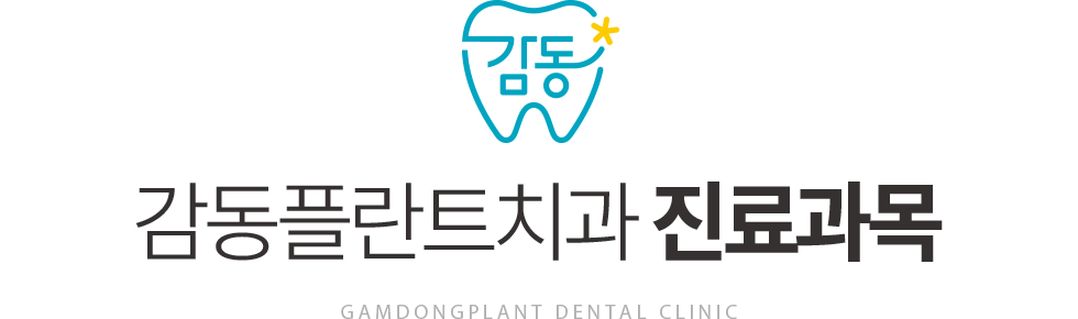 감동플란트치과 진료과목